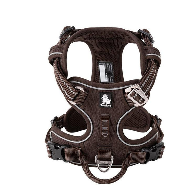 No Pull Harness Brown M.
