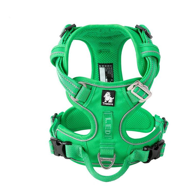 No Pull Harness Green M.