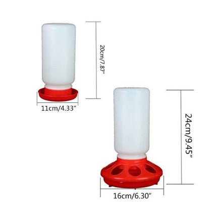 Cheeky Chooka Chick Waterer and Feeder Set.
