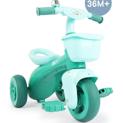 Tricycle Kids Ride-On (Green) - 57.5 x 33.5 x 57.5 cm.
