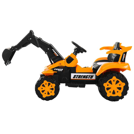 Children's Electronic Ride-on Excavator & Dump Truck, 30kg Capacity.
