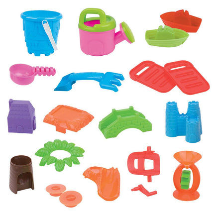 Children's 2-in-1 Sand & Water Table, Includes 18 Play Accessories.