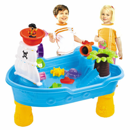 Children's Pirate Theme Ship Sand & Water Table for Creative Play.