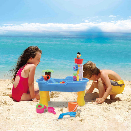 Children's Pirate Theme Ship Sand & Water Table for Creative Play.