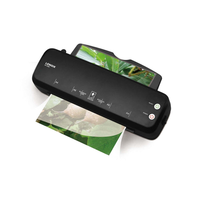 Hot Paper Laminator 300W for 80-100 Microns with 100 A4 Laminating Pouches.