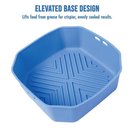 Air Fryer BPA-Free Multi-Purpose Silicone Liners, 2-Pack.
