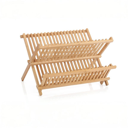 2 Tier Bamboo Dish Rack.