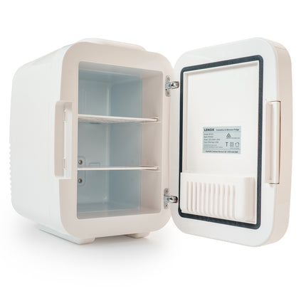 4L Cosmetics, Beauty & Skincare Fridge - White.