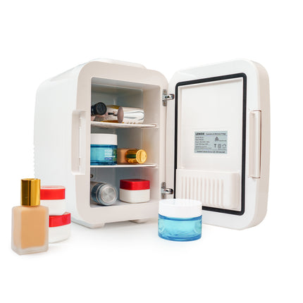 4L Cosmetics, Beauty & Skincare Fridge - White.