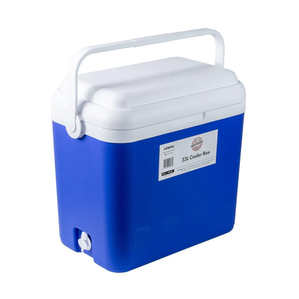 33L Portable Cooler Box Ice Chest for Picnic, Camping, Fishing, Caravan.