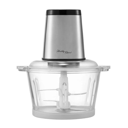 Large Powerful Food Chopper/ Stainless Steel/ 2kg Capacity/ 300W.