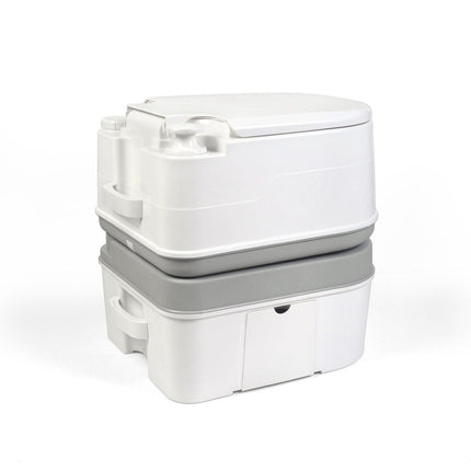 24L Portable Camping, Caravanning Toilet with Odour-Resistant Seal.