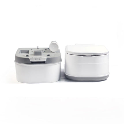 24L Portable Camping, Caravanning Toilet with Odour-Resistant Seal.