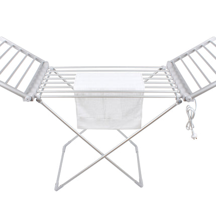 Electric Freestanding Heated Towel and Clothes Rack Dryer.