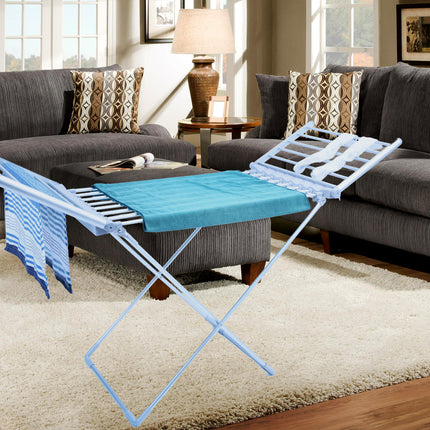 Electric Freestanding Heated Towel and Clothes Rack Dryer.