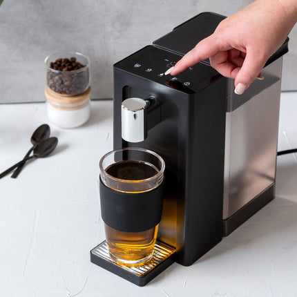 Instant Hot Water Dispenser 3L - One-Touch Operation with Adjustable Temperature & Cup Sizes.