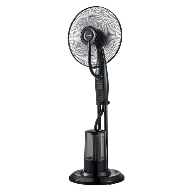 Freestanding Air Cooling Fan w/Misting Water Spray, W40cm, H1.2m + RC.