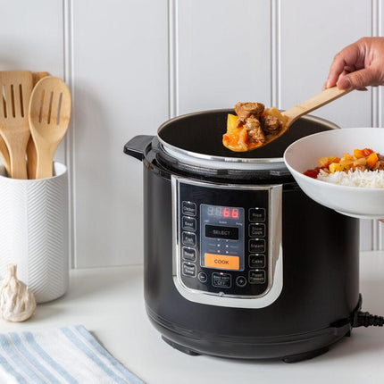 6L Ceramic Coated, PFAS Free Automatic Pressure Cooker.
