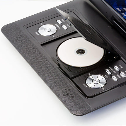 15.4" Swivel Portable DVD Player & Screen, Rechargeable Entertainment.