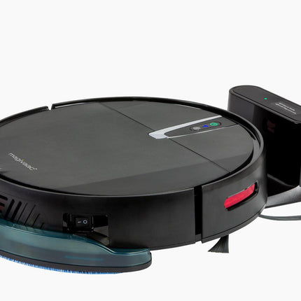 Smart Robot Vacuum Cleaner w/ 3-in-1 HEPA & Mopping Pad (Black).