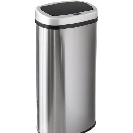 70L Stainless Steel Motion Sensor Rubbish Bin.