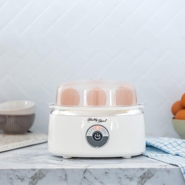 Electric Egg Steamer, Fits 7 Eggs & Cooked Perfectly.