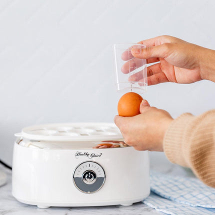 Electric Egg Steamer, Fits 7 Eggs & Cooked Perfectly.