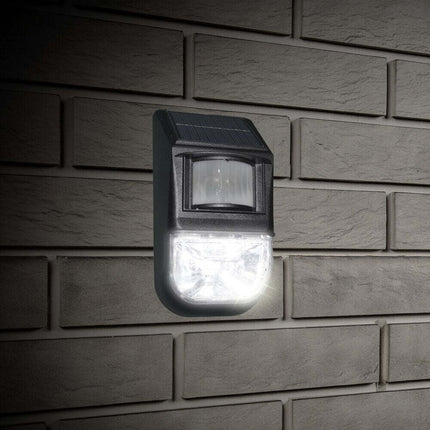 Solar-Powered Motion Sensor Light (1-Piece), Detects Motion, Rechargeable.