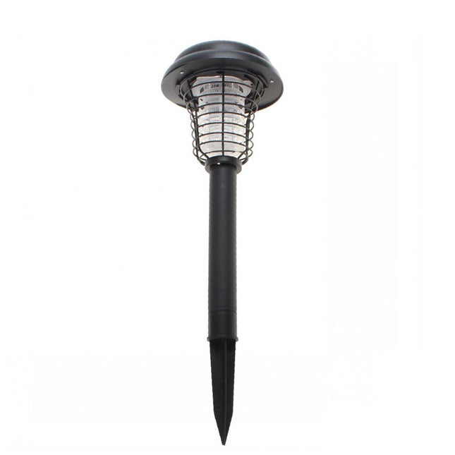 Wireless Solar-Powered Mosquito Killer Lamp (Black).