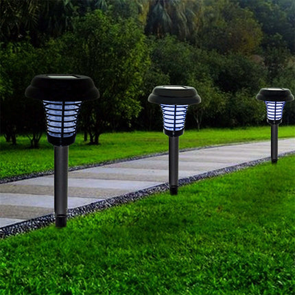 Wireless Solar-Powered Mosquito Killer Lamp (1-Piece, Black).