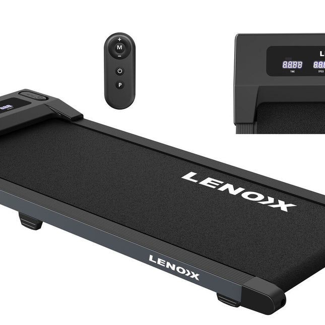 1.5 HP 52cm Electric Walking Pad Treadmill with Remote Control and Display Screen.