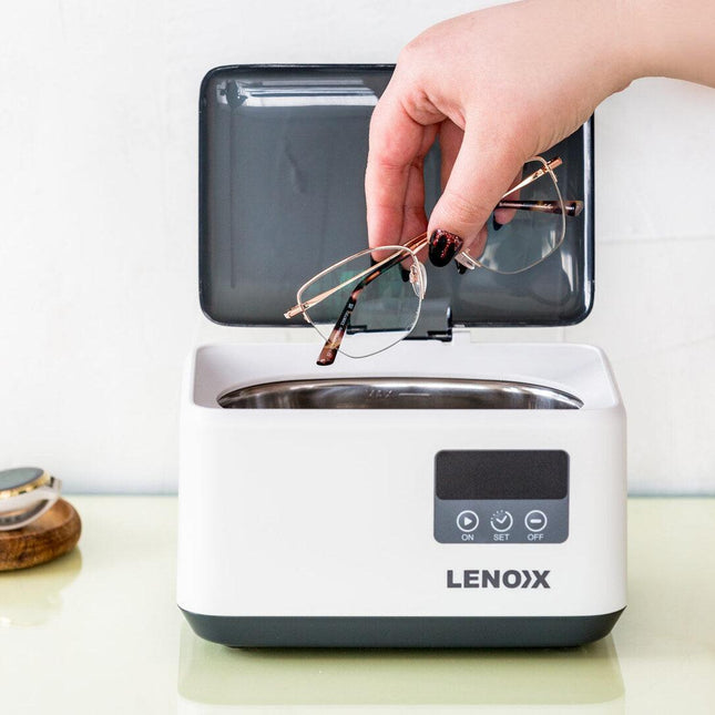 50W Ultrasonic Jewellery Cleaner, 4800HZ w/ 600ml Tank and LED Display.