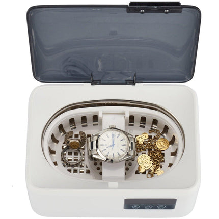 50W Ultrasonic Jewellery Cleaner, 4800HZ w/ 600ml Tank and LED Display.