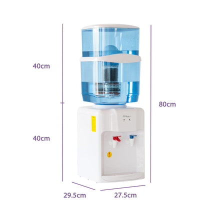 Water Cooler, Hot Water Dispenser with Activated Carbon Filtration.