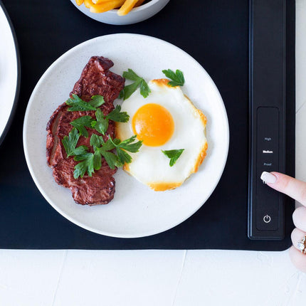 Electric Warming Mat Adjustable 3-Level Heat, Rollable & Portable Hot Plates Heat Pad.