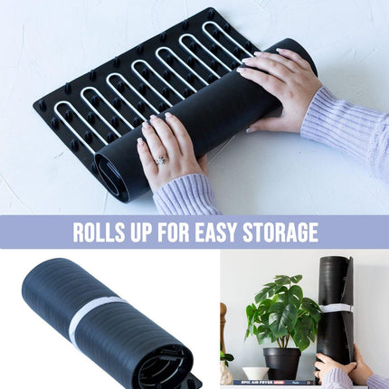Electric Warming Mat Adjustable 3-Level Heat, Rollable & Portable Hot Plates Heat Pad.