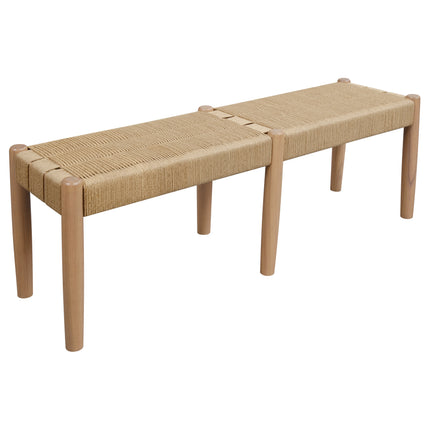 Kelly Rattan Dining Chair (Almond).