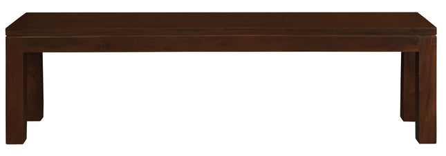 Tilda Solid Mahogany Timber Bench (Mahogany).