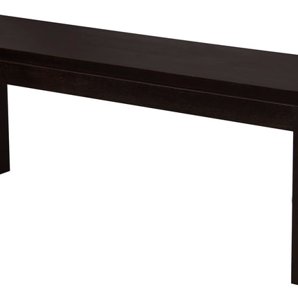 Tilda Solid Mahogany Timber Bench (Mahogany).