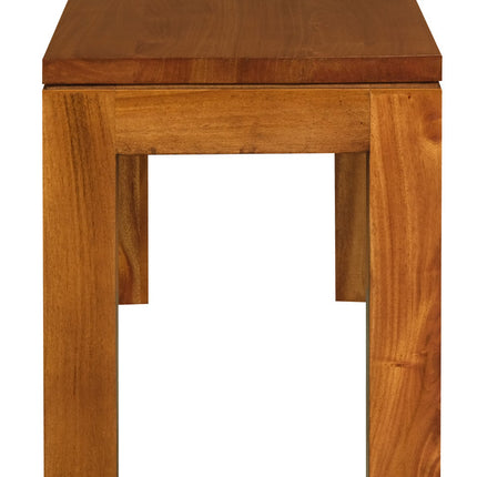 Tilda Solid Mahogany Timber Bench (Mahogany).