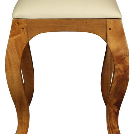 Oscar 1 Drawer Low Bedside Table (Natural).