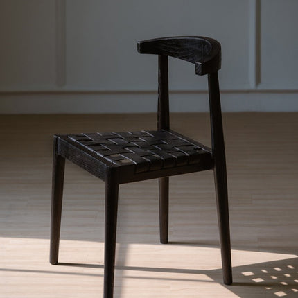 Kelly Rattan Dining Chair (Almond)