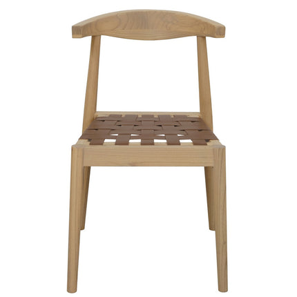 Kelly Rattan Dining Chair (Almond)