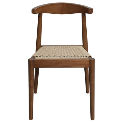 Kelly Rattan Dining Chair (Almond)