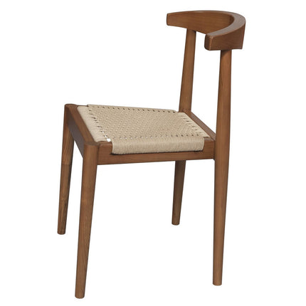 Kelly Rattan Dining Chair (Almond)