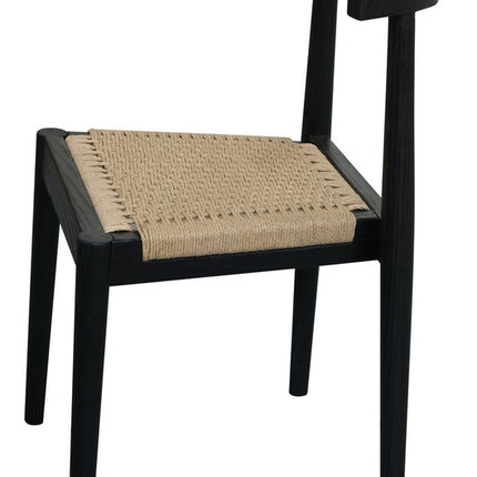 Kelly Rattan Dining Chair (Almond)