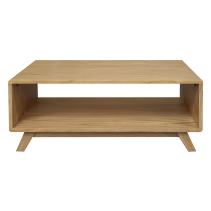 Oscar 1 Drawer Low Bedside Table (Natural).