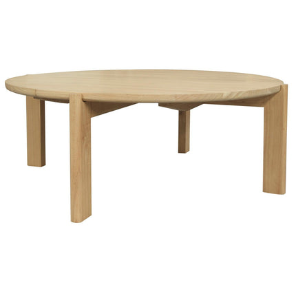 Adelle Round Coffee Table (Natural).