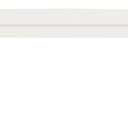 Pearl White Portable Pet Hair Trimmer with Precision Blade and Rechargeable Battery.