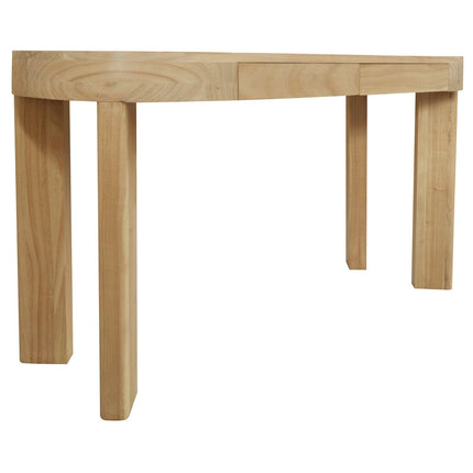 Brentwood 2 Drawer Oval Desk (Natural).